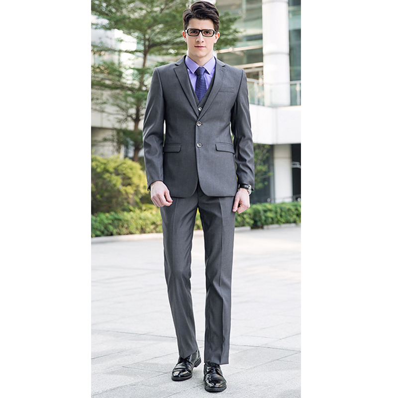 Elegant High-end Custom Men's Slim Fit Formal Busi