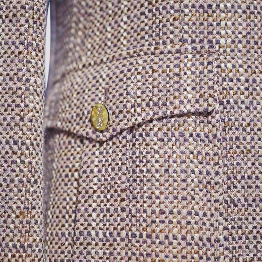 2022 Yellow Wool And Flax Jacket Designer Clothes Custom Wedding Suits For Men