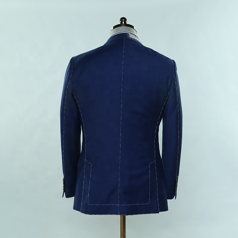 Unique Design Popular custom men suit Size can be customized 2020 fabric  100% wool full canvas suit