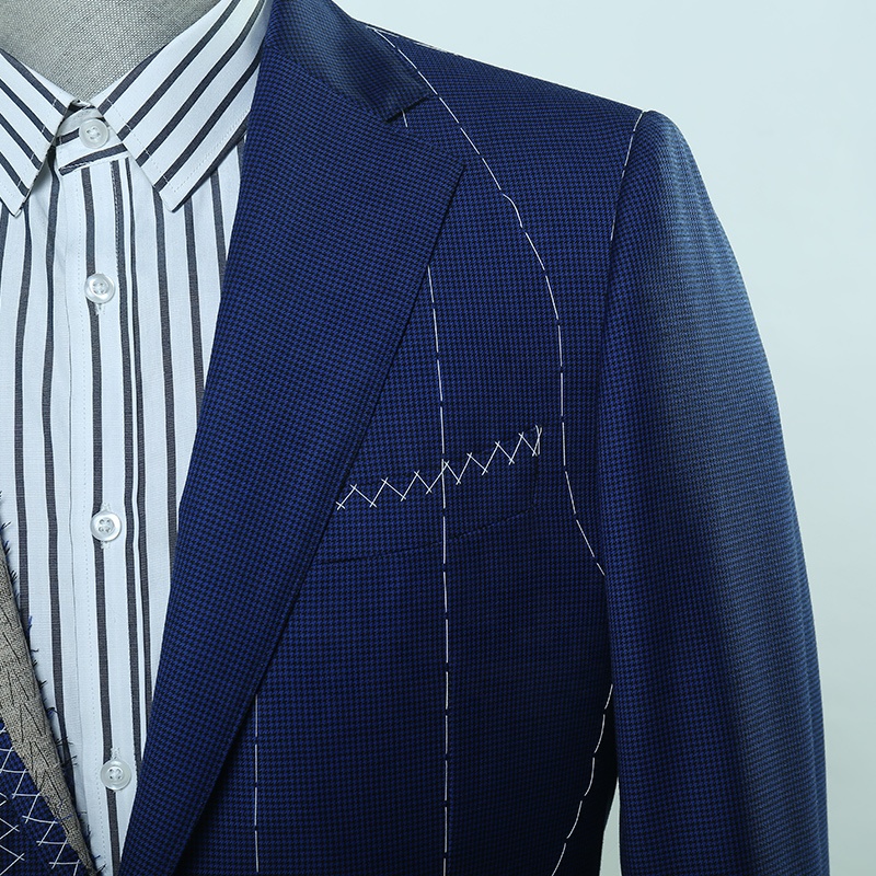 Unique Design Popular custom men suit Size can be customized 2020 fabric  100% wool full canvas suit