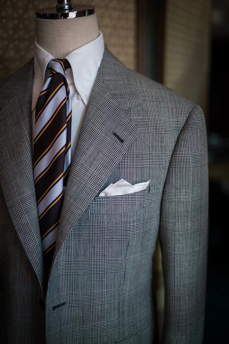 custom man suits clothing fasion suits set for men with plus size blazer suits