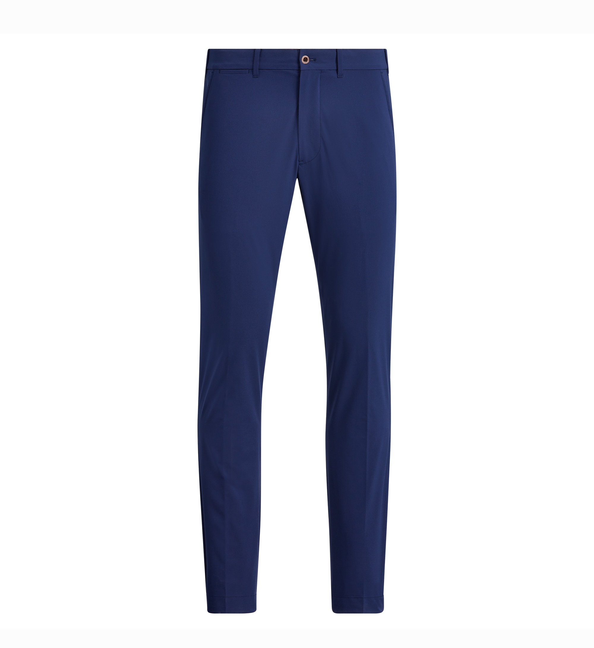 Men White Black Plain Golf Pants Dry Slim-fit Stre