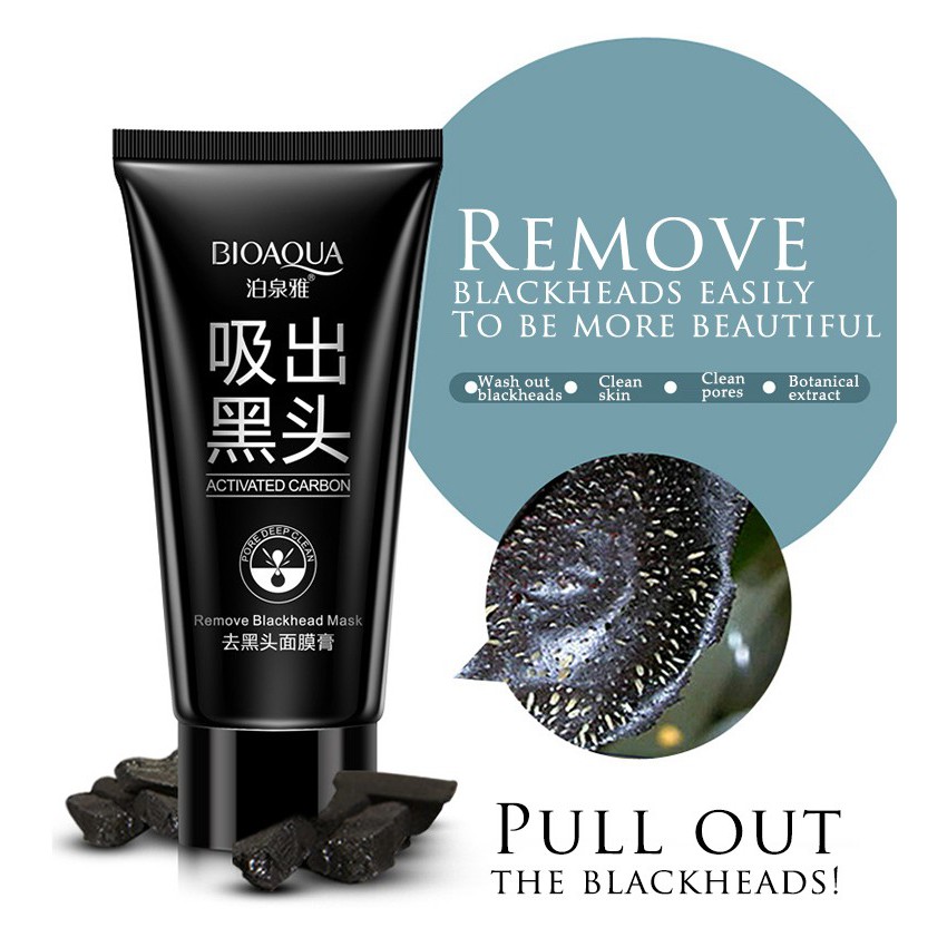 [Ready Stock] BIOAQUA Activated Carbon Blackheads Remover