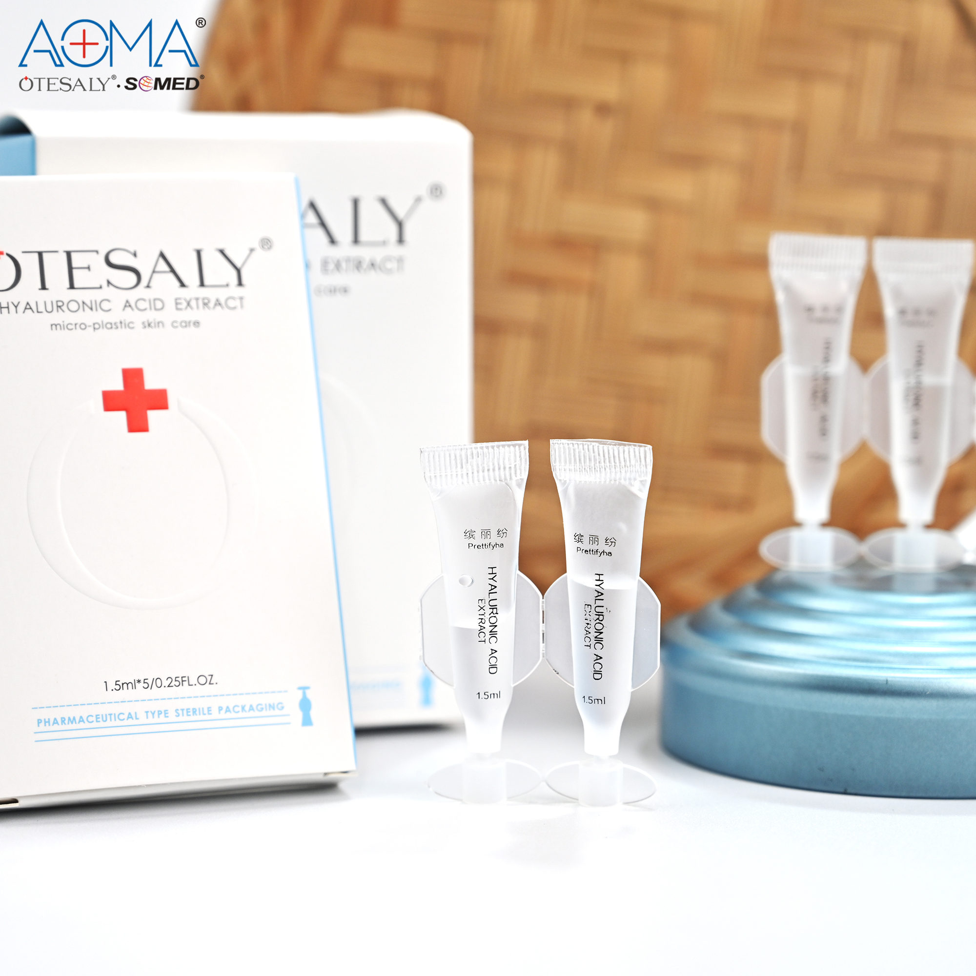 Hot Selling OTESALY HA Single Use Extract Repairing Serum Gentle Magic Skin Care