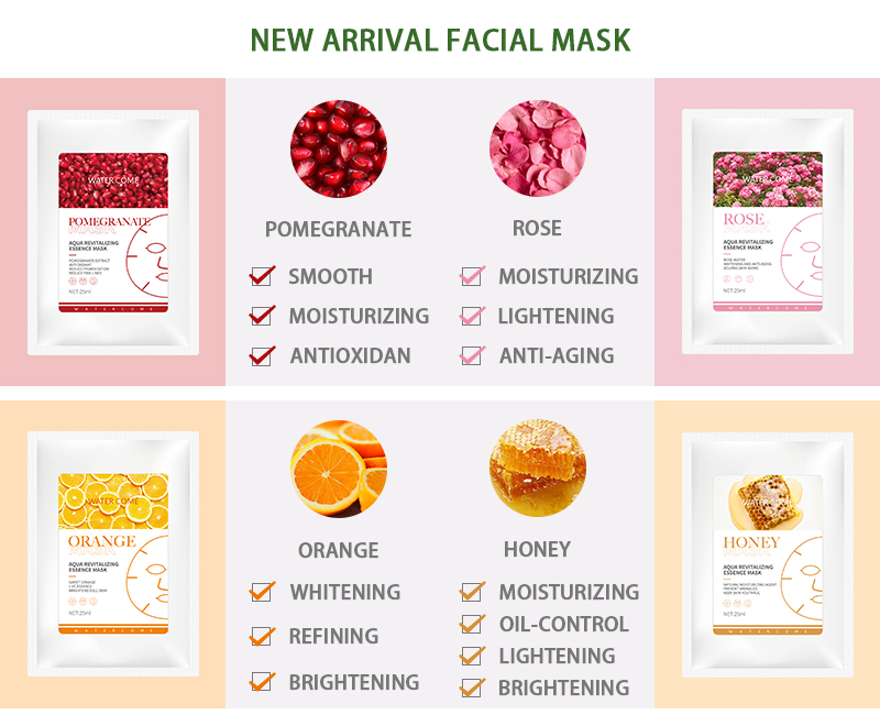 Korea Skincare Gold sheet face mask Moisturizing W