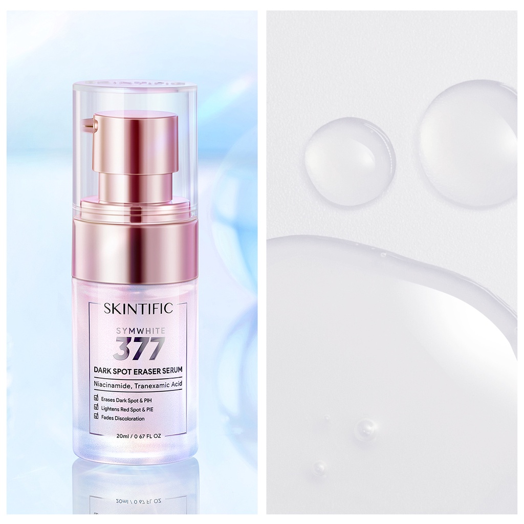 SKINTIFIC SymWhite 377 Dark Spot Serum With Niacinamide Brightening Serum Whitening Glowing Moisturi
