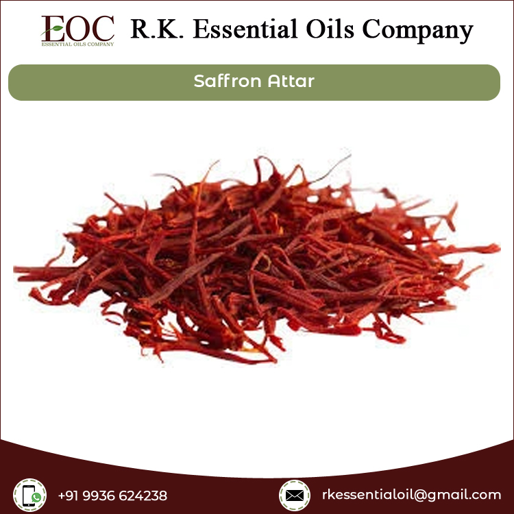 100% Pure Fresh Natural Saffron Attar