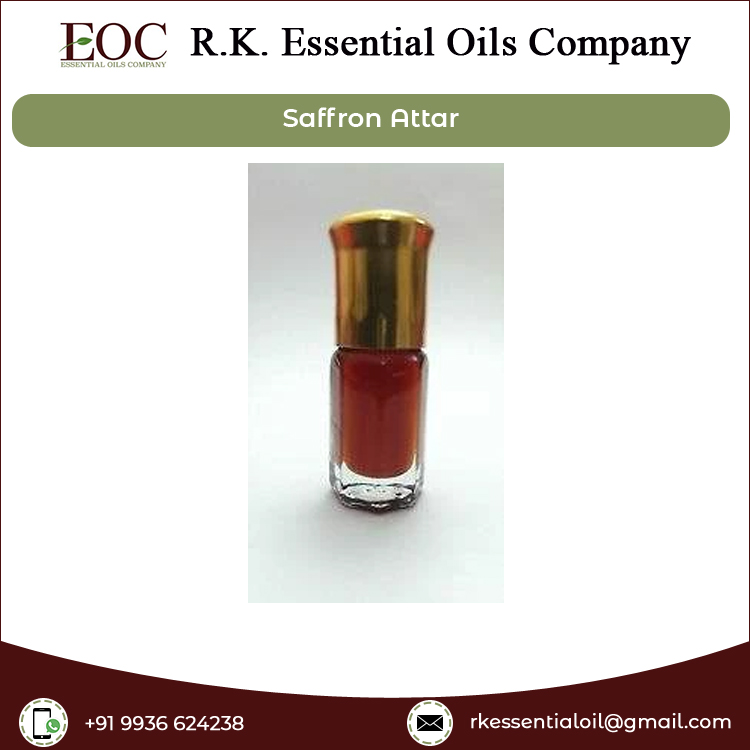 100% Pure Fresh Natural Saffron Attar