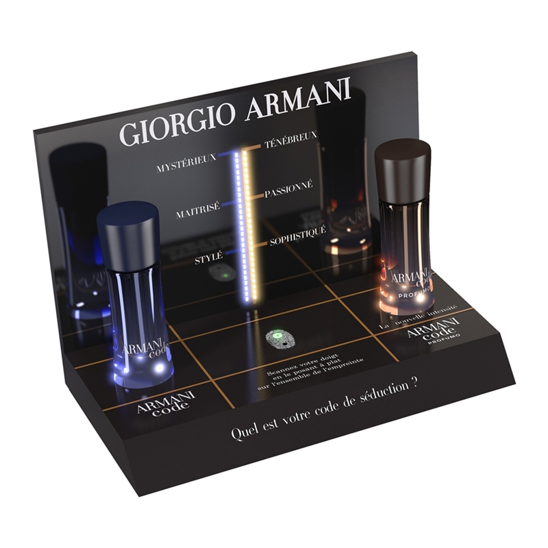 Factory Custom GIORGIO ARMANI L-Shape Perfume Desk