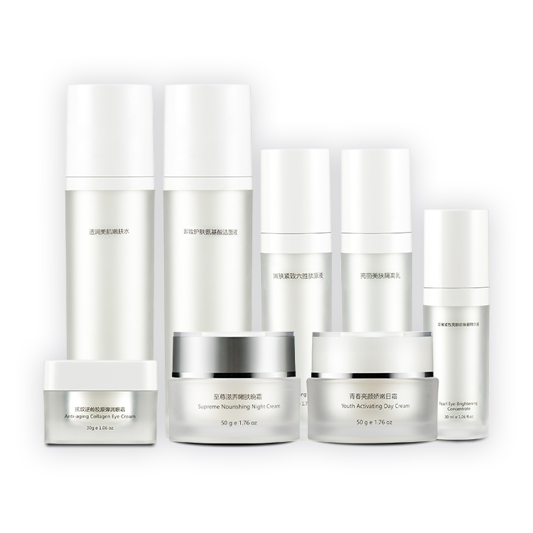 Beauty and care products facial whitening rejuvenating anti aging skincare kit natural organic face 
