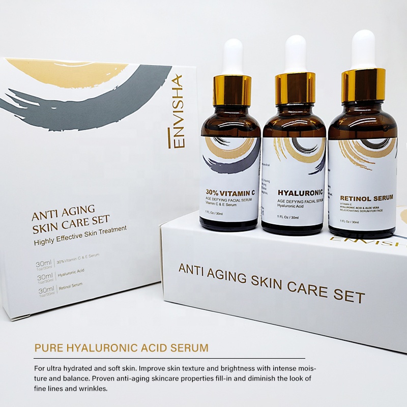 2021 private label Retinol and vitamin C facial sk