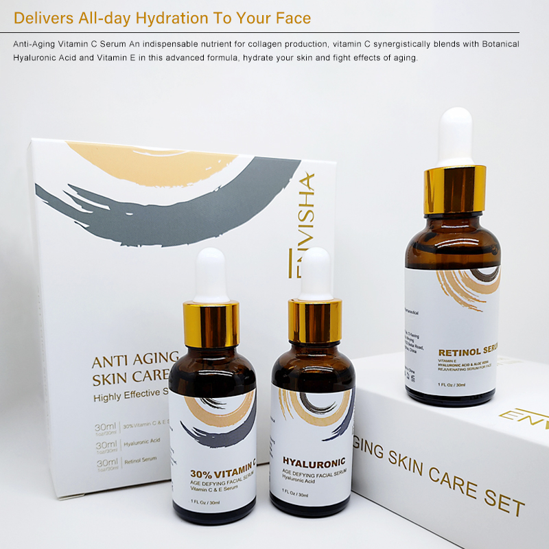 2021 private label Retinol and vitamin C facial sk