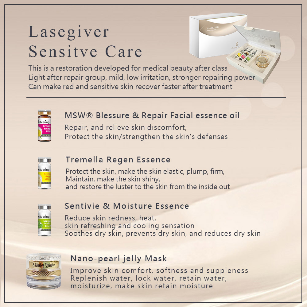 Skin Repair Set Sensitive Skin Care after cosmetic surgery