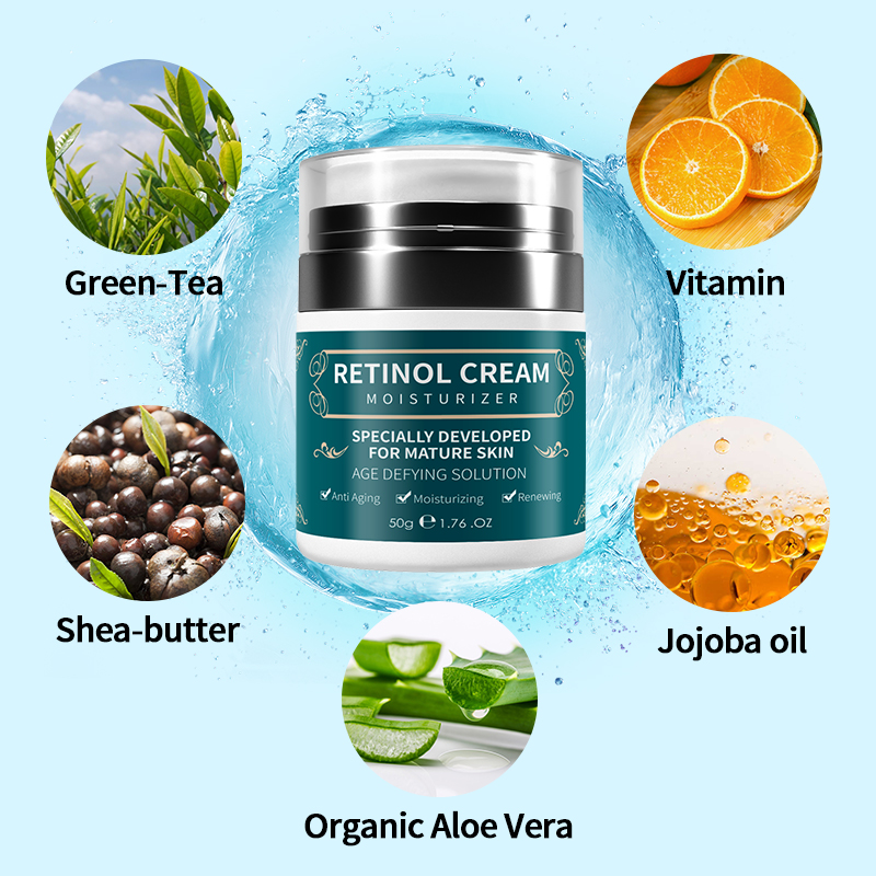 50ml 2.5% Retinol Moisturizer Face Cream Hyaluroni