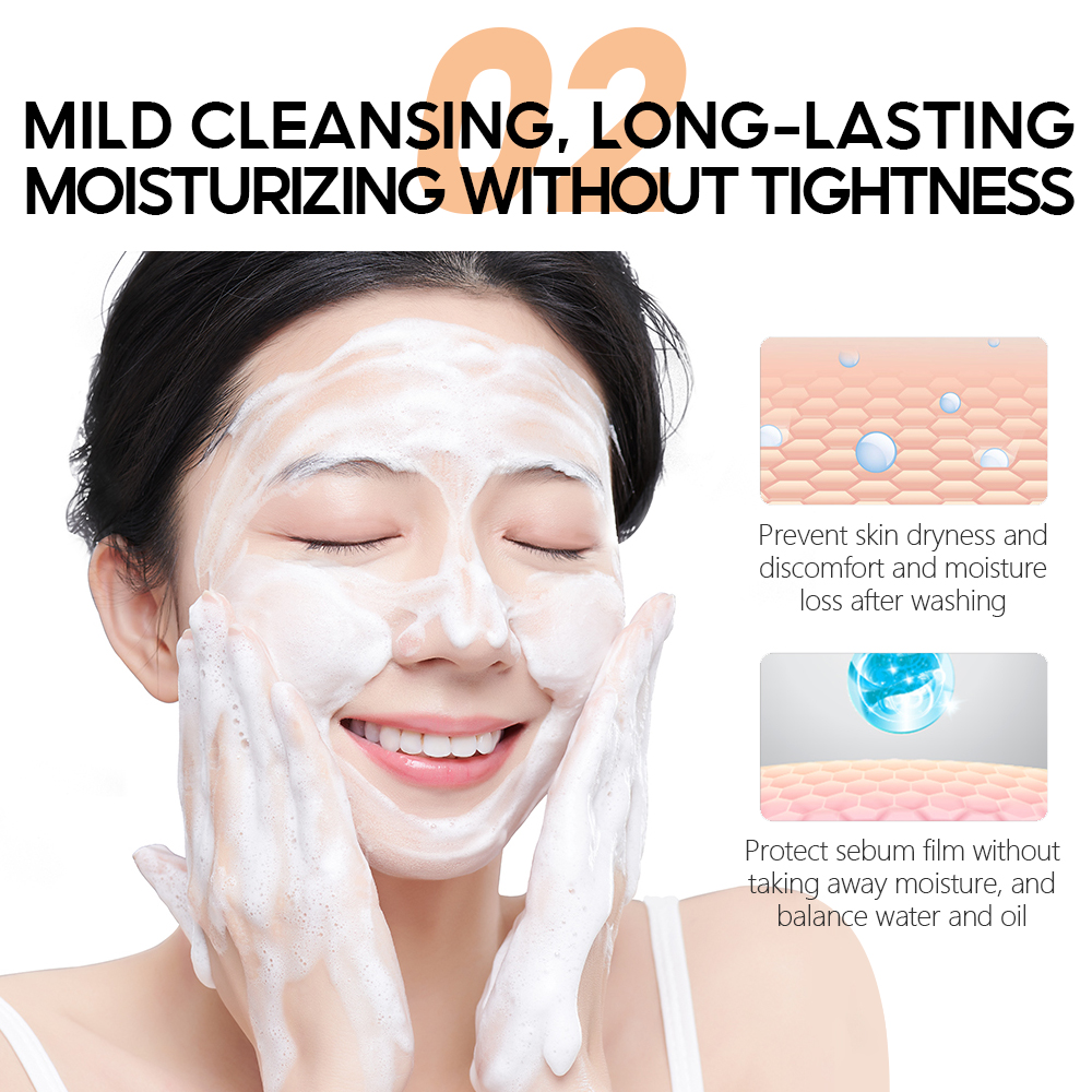 VIBRANT GLAMOUR Amino Acid Vitamin C face Deep Cle