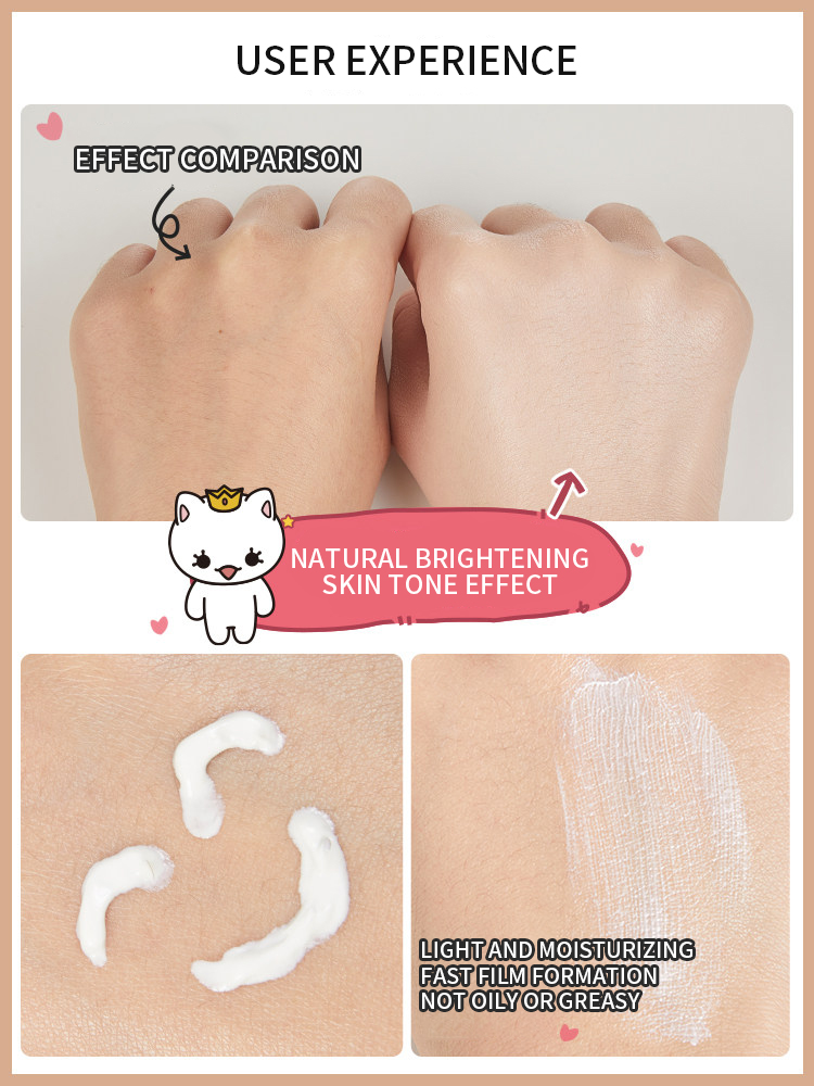 Private Label SPF50+/PA+++ SPF 50 Organic Sunblock
