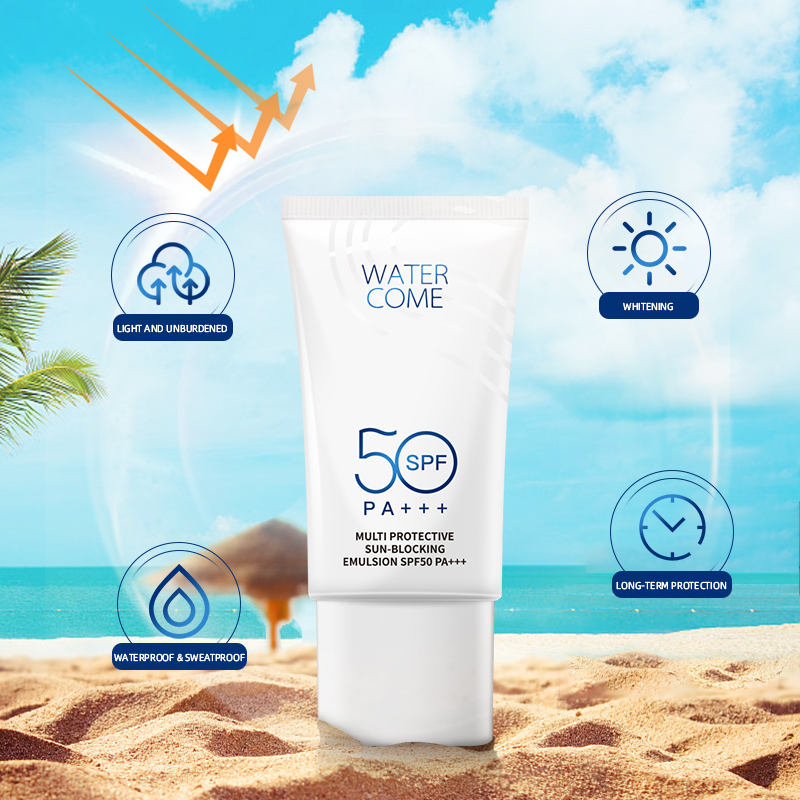 OEM Sensitive Skin Mineral Sunscreen Lotion SPF 50