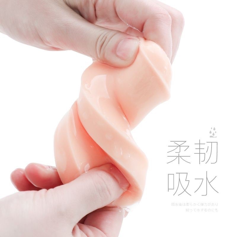 Compressed Facial Cleansing Sponge With OPP Individually Packaged Span Pencuc