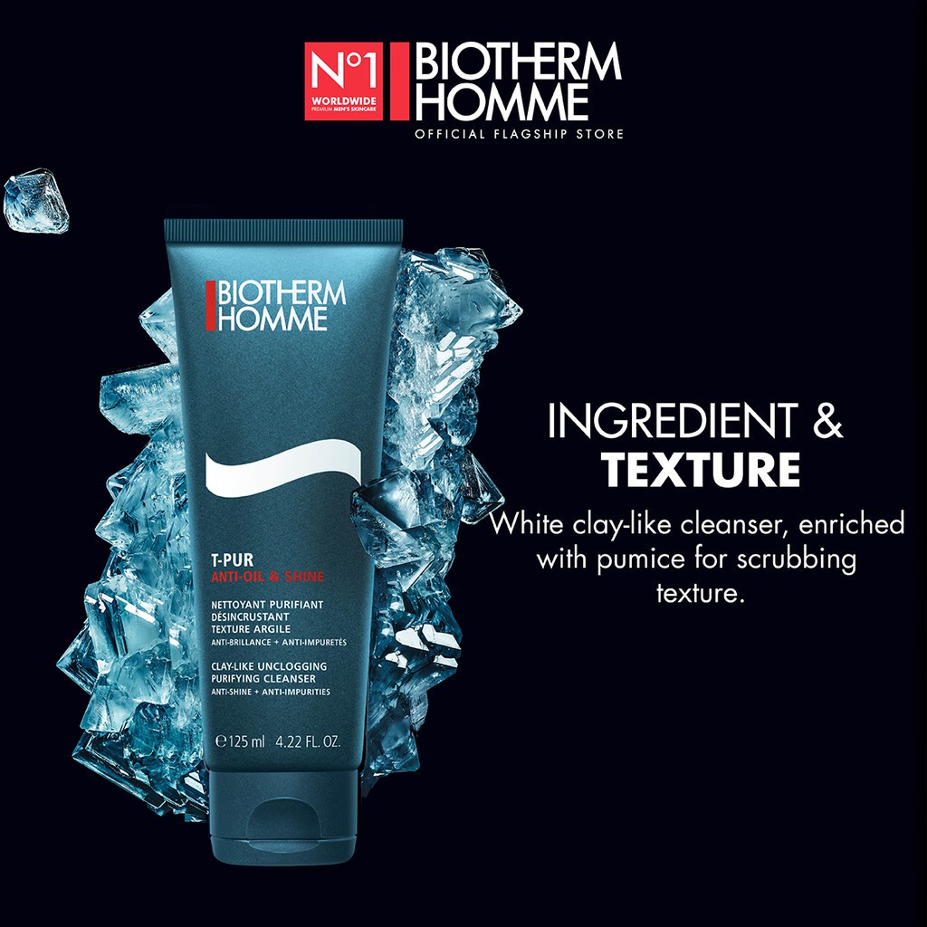 [8-26 MAY ONLY] Biotherm Homme T-Pur Anti Oil & Shine Regimen Set for Men