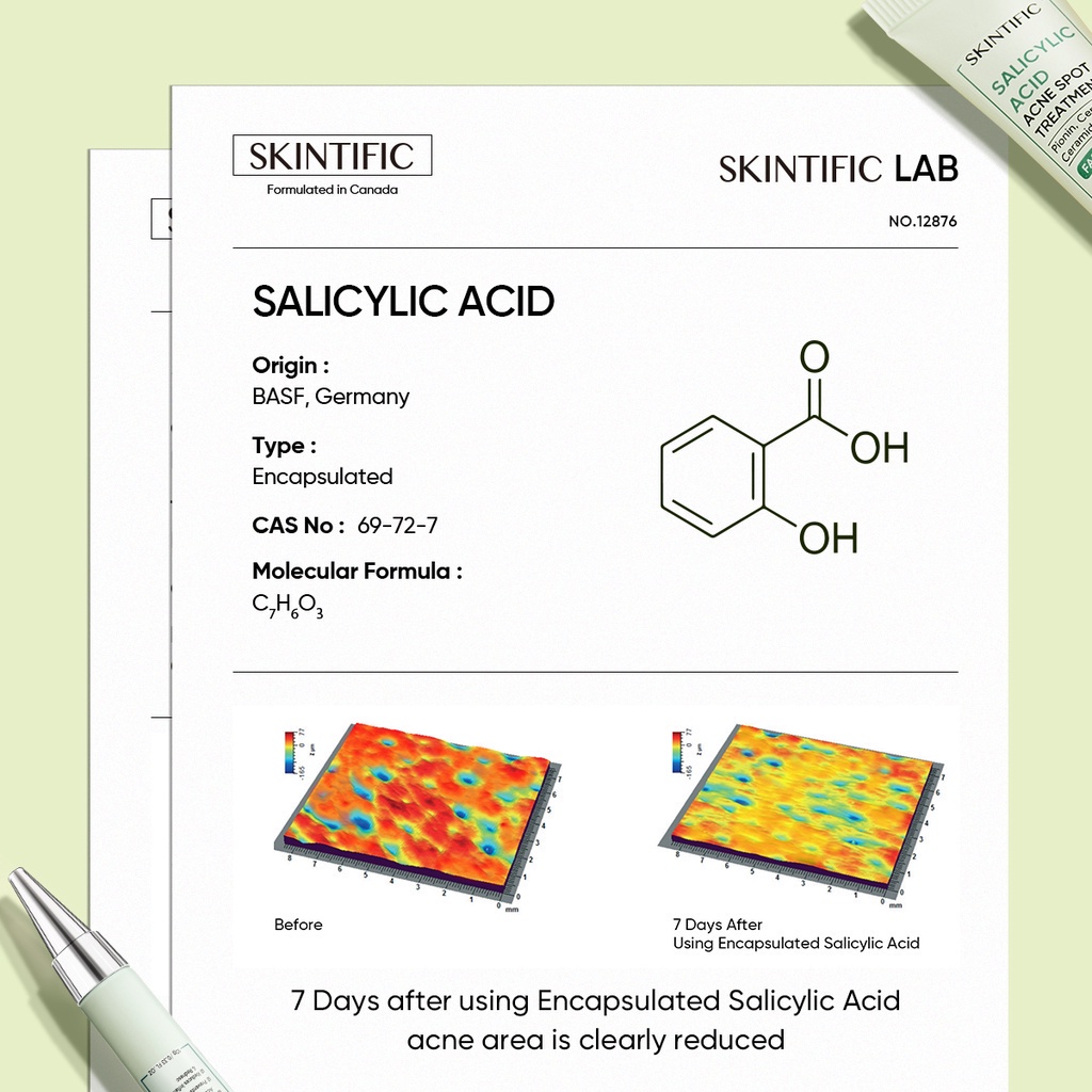 [READY STOCK] SKINTIFIC Salicylic Acid Anti Acne Spot Treatment (10g)