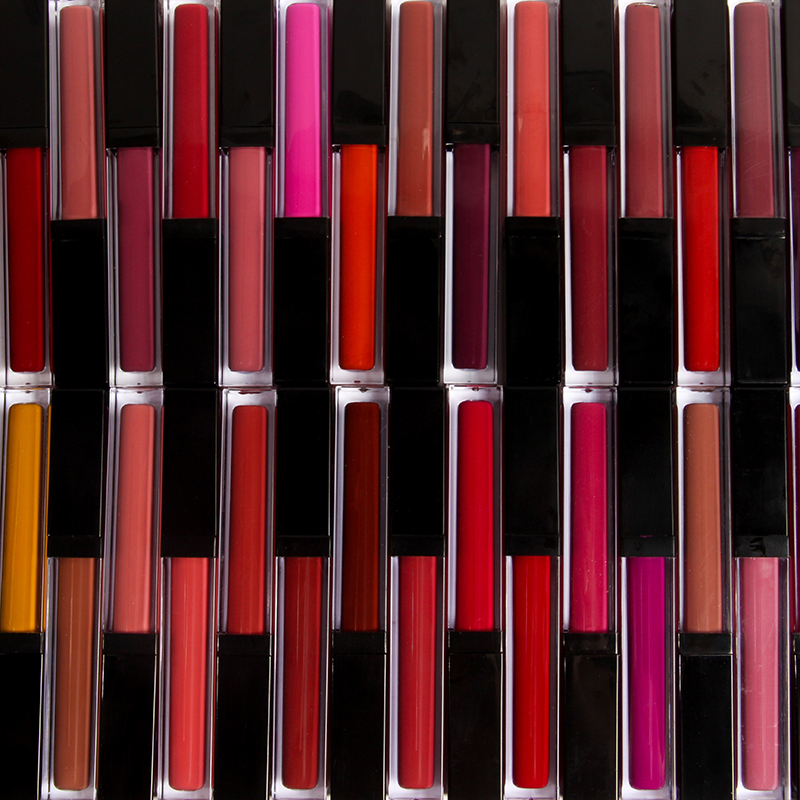 Waterproof organic makeup 44 colors lipcream priva