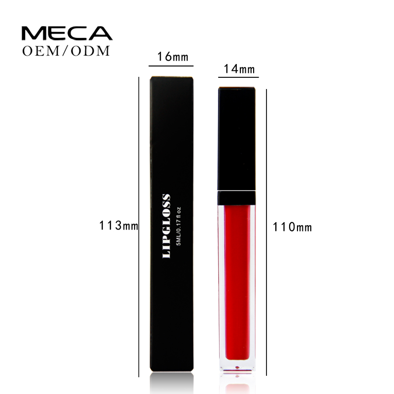 Waterproof organic makeup 44 colors lipcream priva