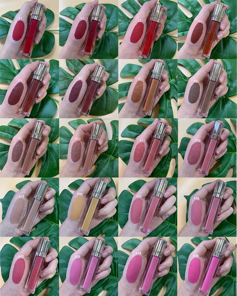 21 colors OEM private label custom matte waterproo