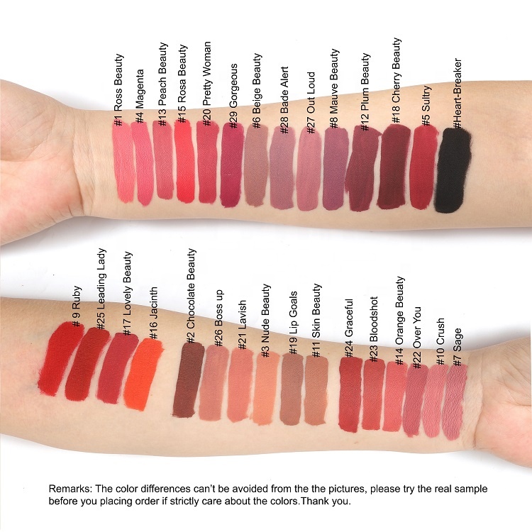 No Logo Lip Stick OEM Private Label Custom Waterpr
