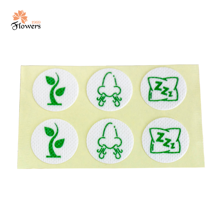 Oem medical peppermint breath easy nose oil patch