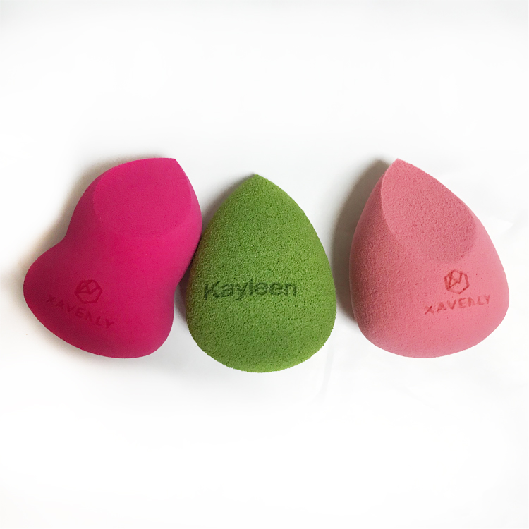 Free Cost Custom Logo Cosmetic Makeup Sponge Blend