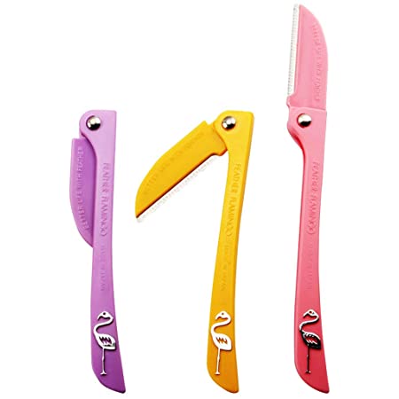 Best Quality Eyebrow Razor Hair Trimmer Flamingo Razor Dermaplaning Razor Tool