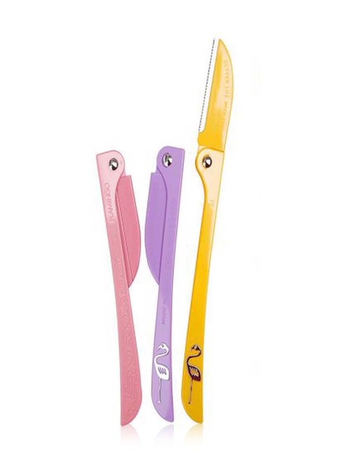 Best Quality Eyebrow Razor Hair Trimmer Flamingo Razor Dermaplaning Razor Tool