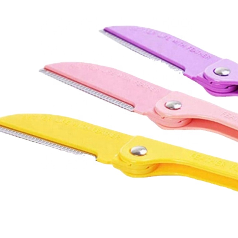 Best Quality Eyebrow Razor Hair Trimmer Flamingo Razor Dermaplaning Razor Tool