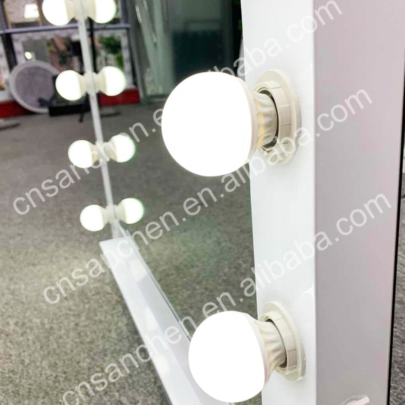 36"W 30"H  Amazon top seller Hollywood Vanity Full Makeup lighted Mirror with LED Light Bulbs
