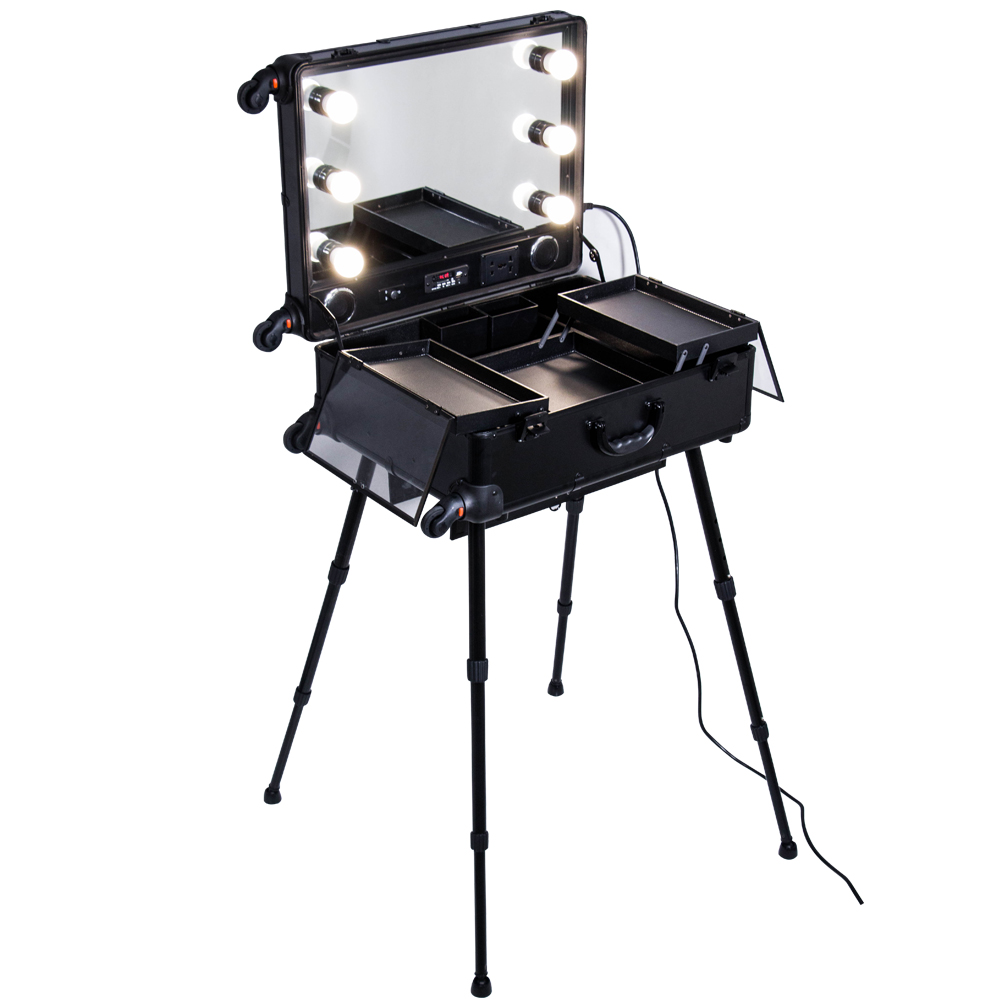 BSCI members Professional aluminum makeup case cos