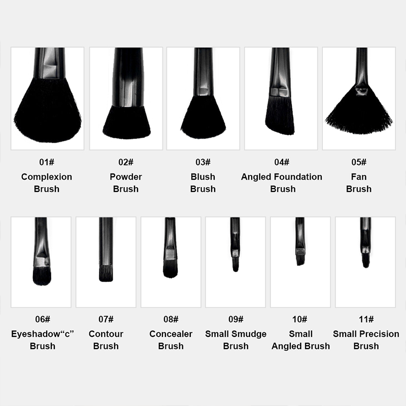 13Pcs Makeup Brushes Tool Set Eye Shadow Foundatio