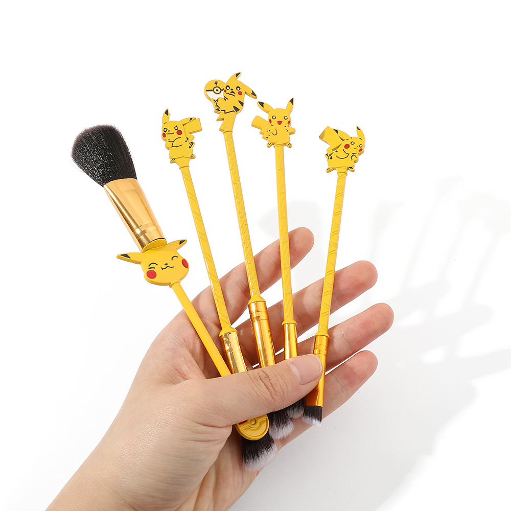 Cute Pikachu Makeup Brush Anime PocketMonsters Pow