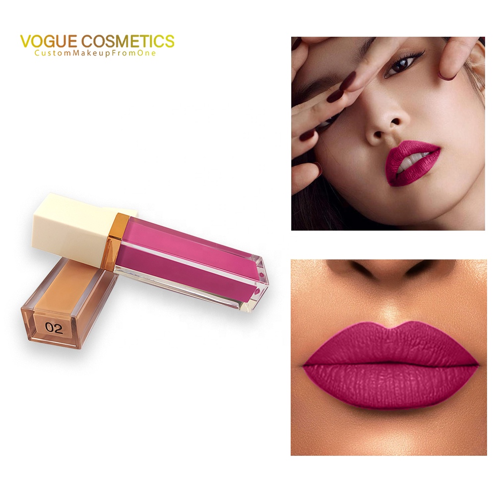 Long lasting liquid lipstick make your brand nude 