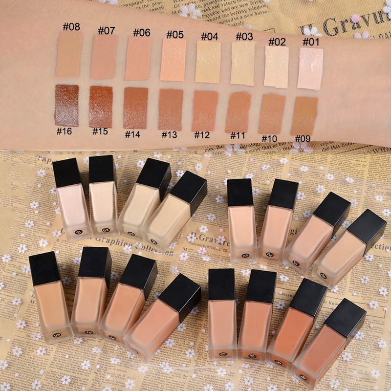 Custom Logo Makeup Organic Facial Liquid Make Up F
