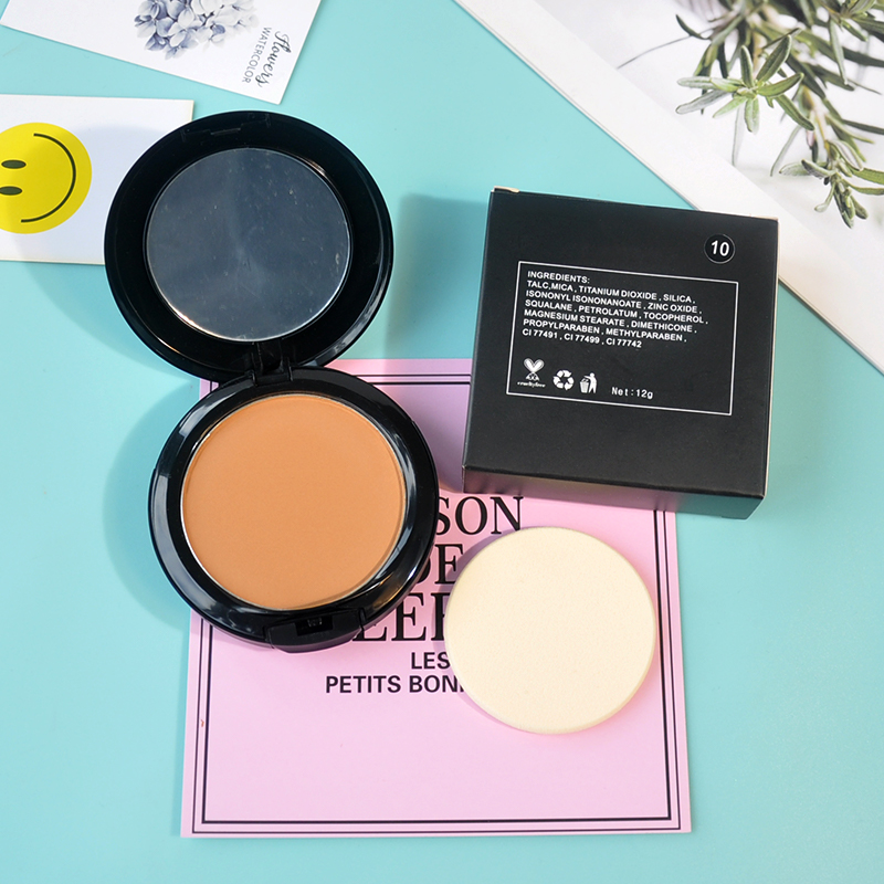 FULL COVERAGE 10 shades makeup private label press