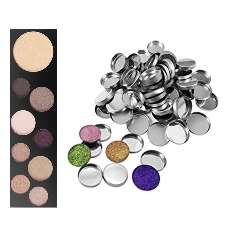 Factory custom round single eyeshadow 24 pans circ