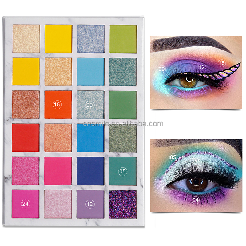 L106 Private label makeup glitter eyeshadow cruelt