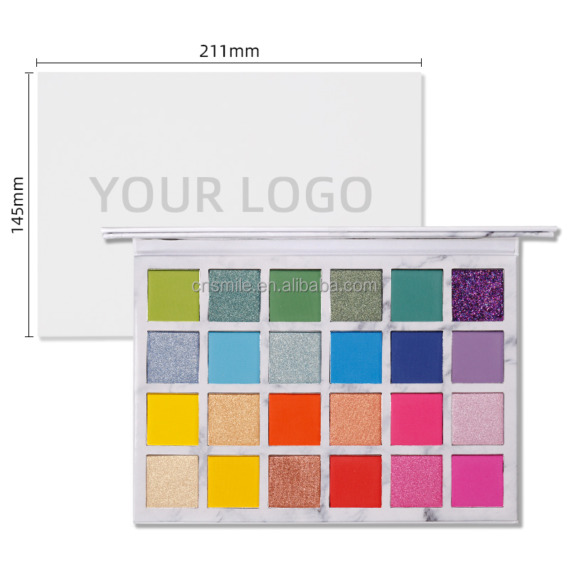 L106 Private label makeup glitter eyeshadow cruelt