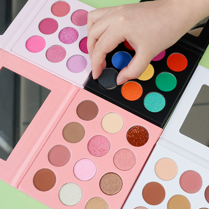 DIY custom own brand 26mm pan eyeshadow palette ch