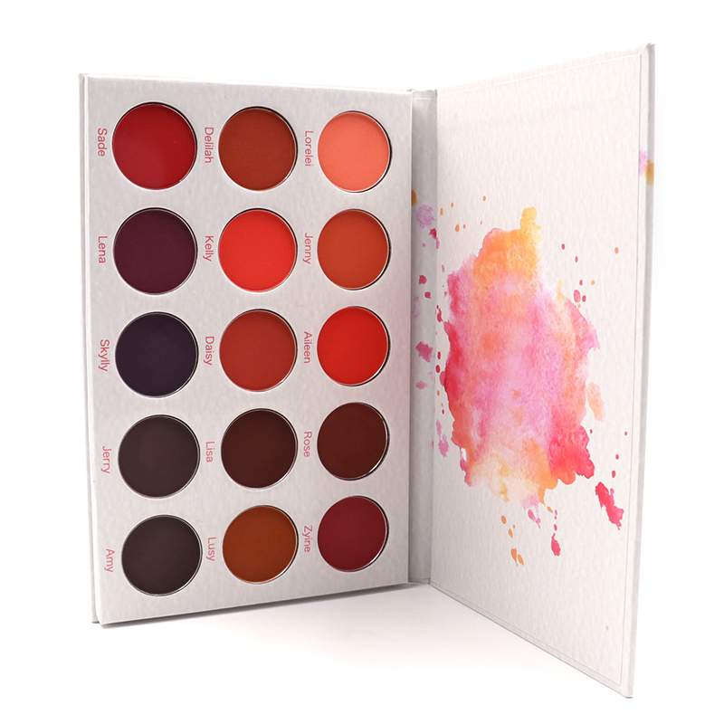 Latest 15 colors eye shadow vegan makeup private l