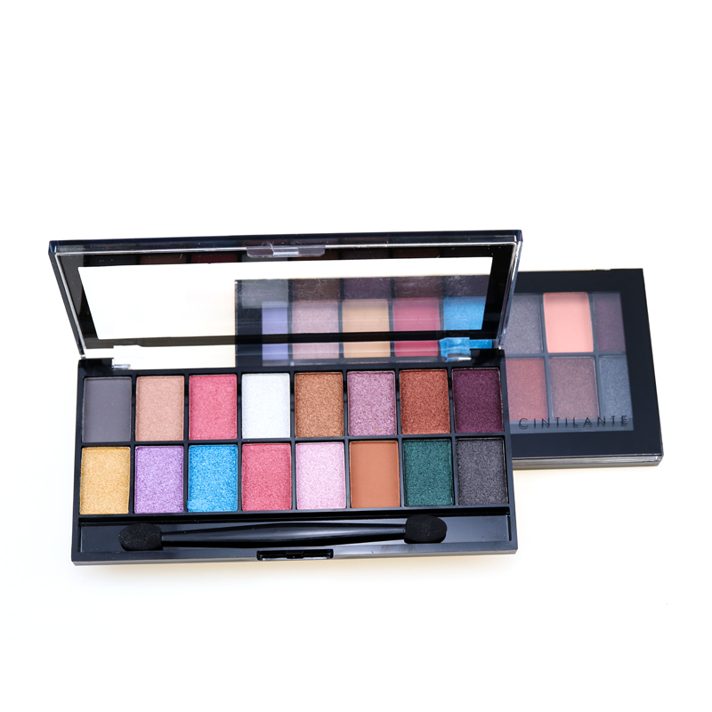 Cruelty Free 16 Color Private Label Eye Makeup Cos