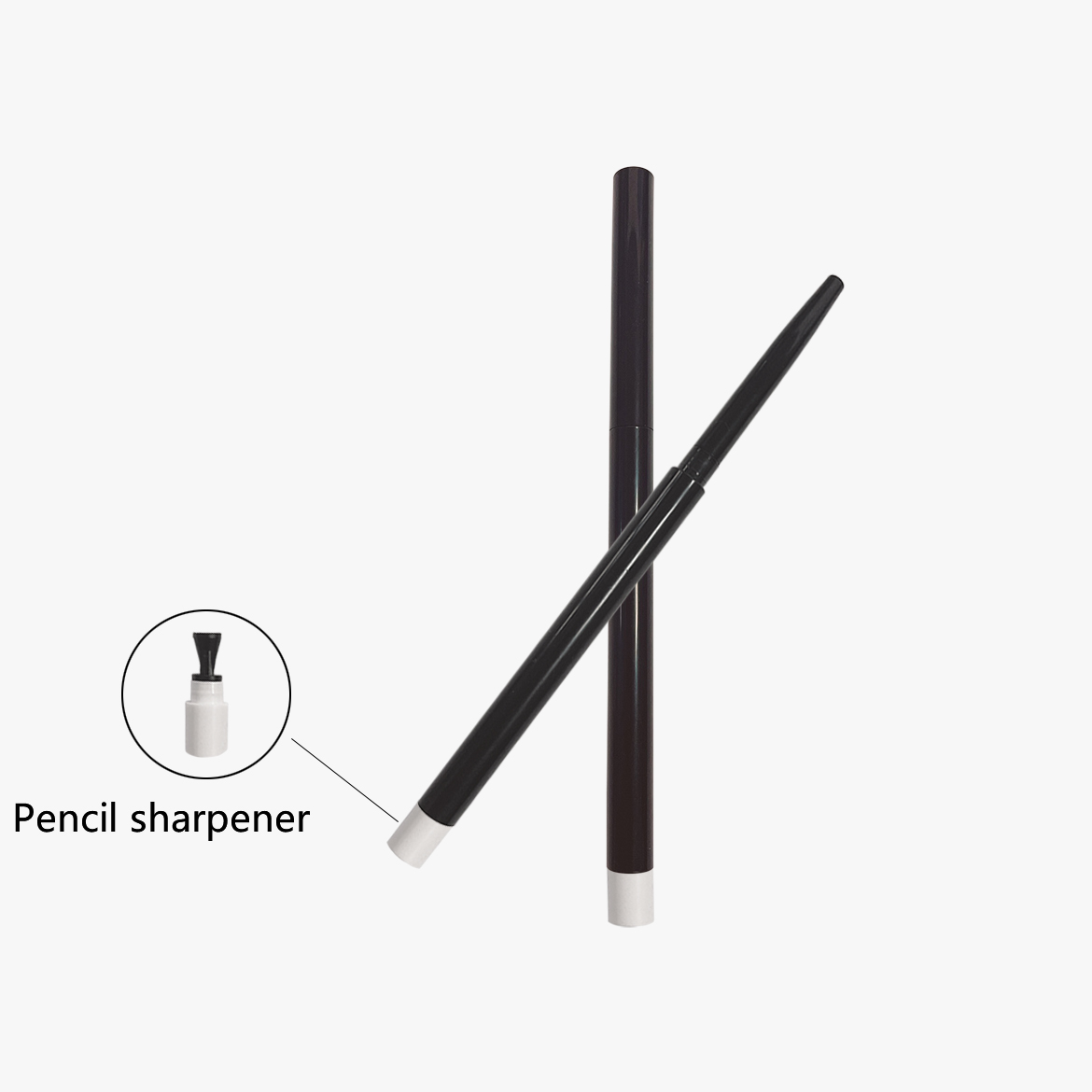 Micro Cosmet Eyebrow Pencil With Sharpener