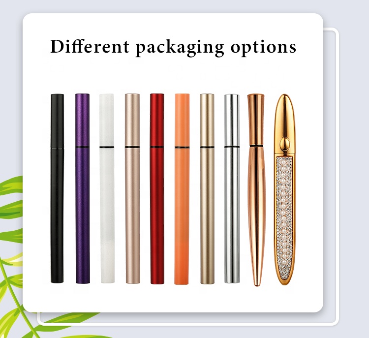 2 in 1 eyeliner best waterproof self adhesive magi