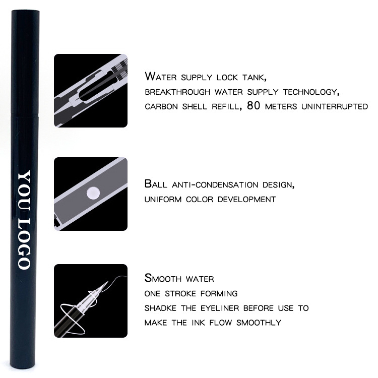 Waterproof Eyeliner black eyeliner gel custom labe