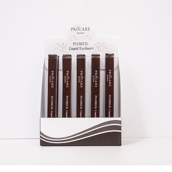 New brown private label water activated eyeliner s